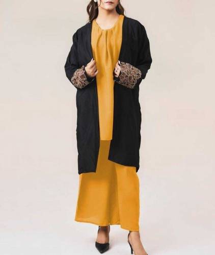 Grip plain gown shirt 