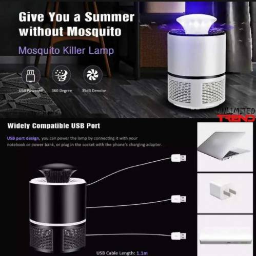 Electronic led mosquito 🦟 killer Lamps super Device Trap machine 
