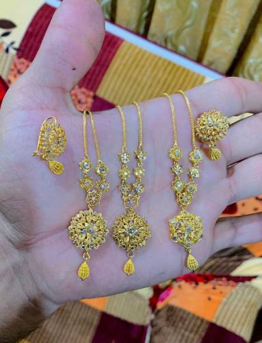 Gold Plated Mala Set