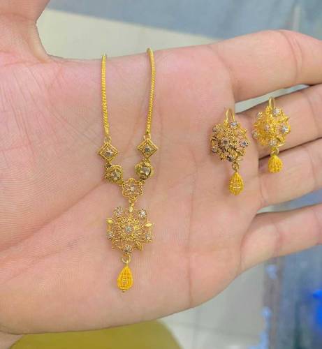 Gold Plated Mala Set