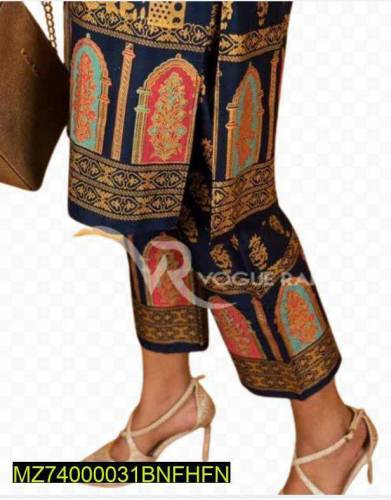 2pcs women cotton lawn suits 