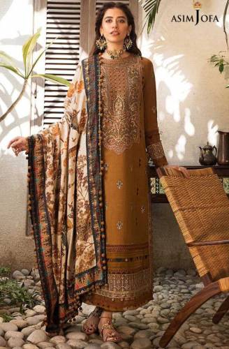 3pc dress lawn Unstitched Women Brand Dress