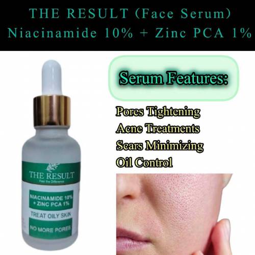 The Result Face serum for your skin care