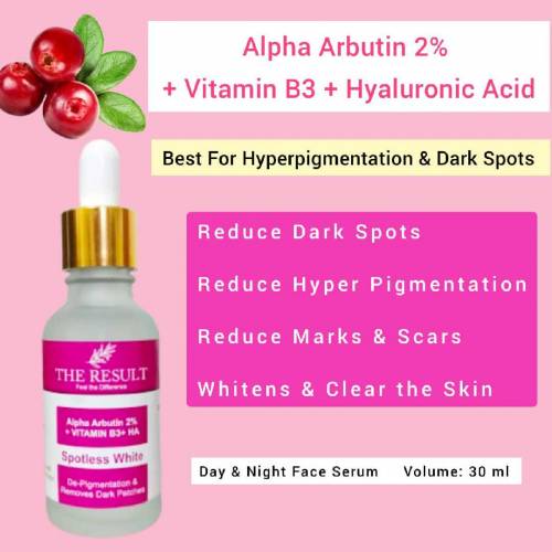 The Result Face serum for your skin care