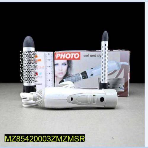 3 in 1 hair dryer, curler kit