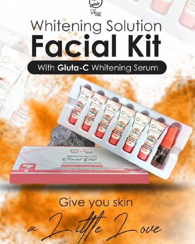 Whitening Facial kit with whitening Serum 