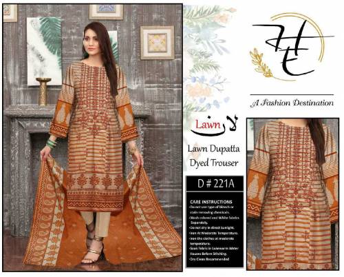 LAWN LADIES DRESS UNSTITCHED