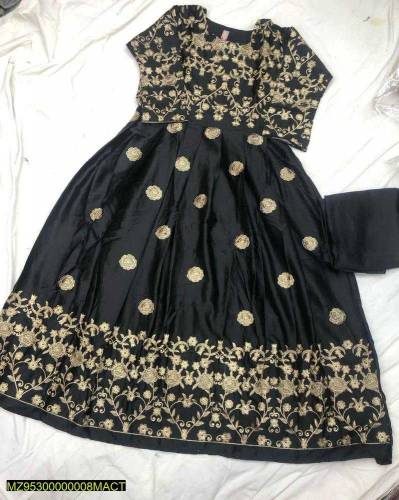 •  Fabric: Shamoz Silk•  Front: Embroidered•  Sleeves: Embroidered•