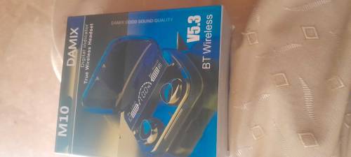 uds 3500 Mah Original, M10 Earbuds 3500 Mah Waterproof, Wireless Bluet