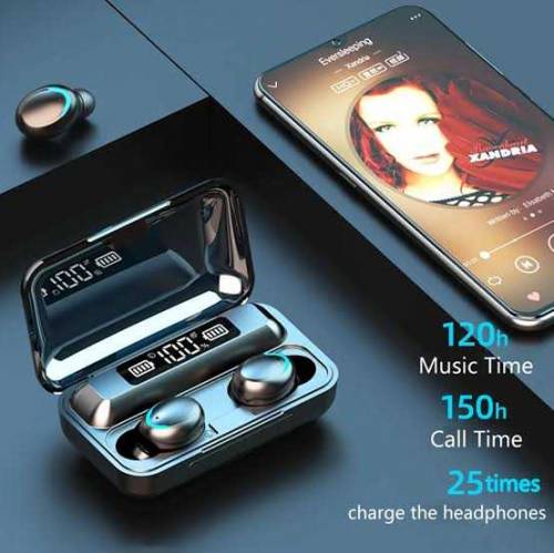 V7 TWS Wireless LED Light Display Airpods