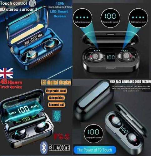 V7 TWS Wireless LED Light Display Airpods