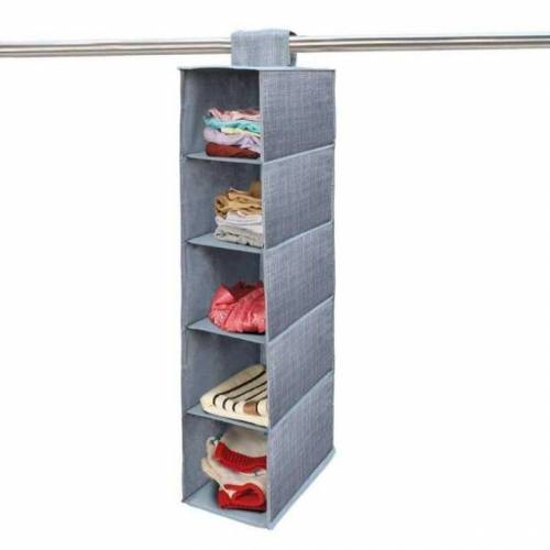 5 Compartment Cloth Storage Organizer 