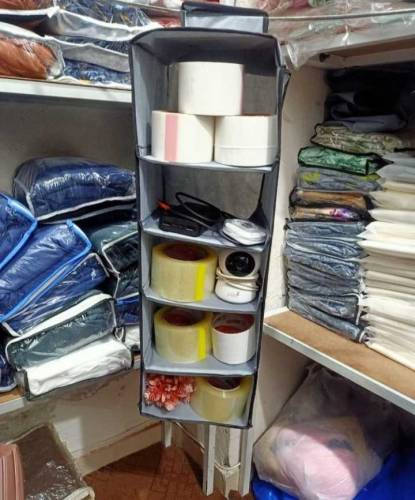 5 Compartment Cloth Storage Organizer 