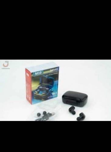 m-10 earbuds wireless advance payment 450 rupees new box pack 