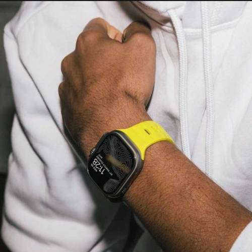 soft silicone sports strap for Apple ultra 8 se 7