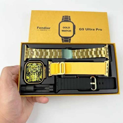 G9 Ultra Pro S9 Ultra Max Smart Watch Golden Edition 49MM Ultra Series