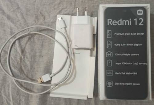 Xiaomi Redmi 12 8/256 For Sale Full Warranty Box Open 