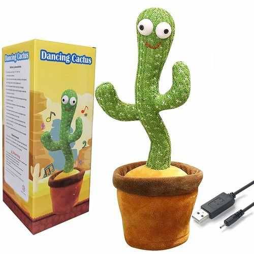 Dancing cactus rechargeable toy