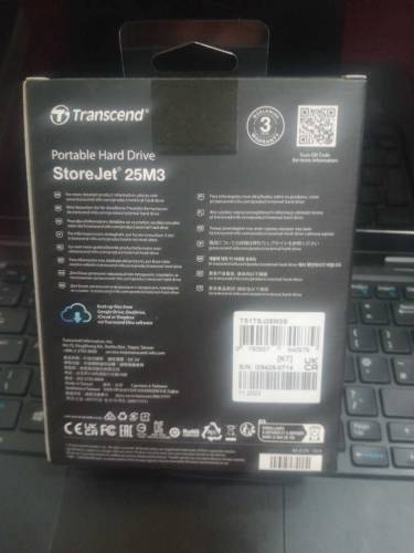 1TB EXTERNAL HDD NEW 1 YEAR WARRANTY FINGER SENSER
