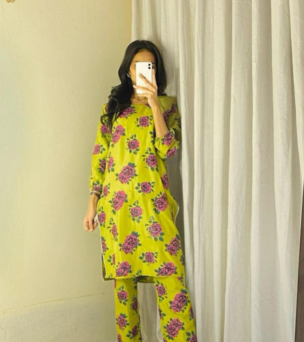 2 PCs Women Stitched Printed Suit