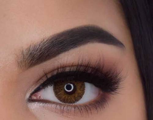 brown lens