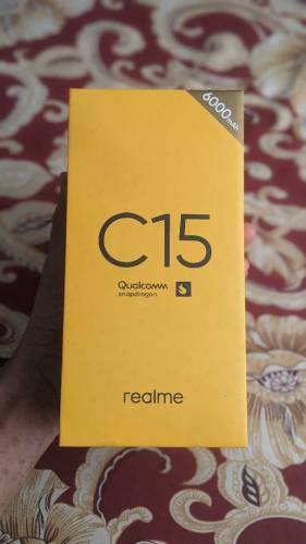Realme C15 4gb 64gb With Box