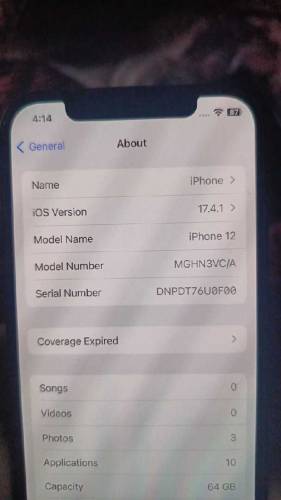 i phone 12 64 gb jv