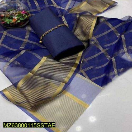 •  Fabric: Katan Silk•  Shirt Front: Plain•  Neckline: Button Patti•  