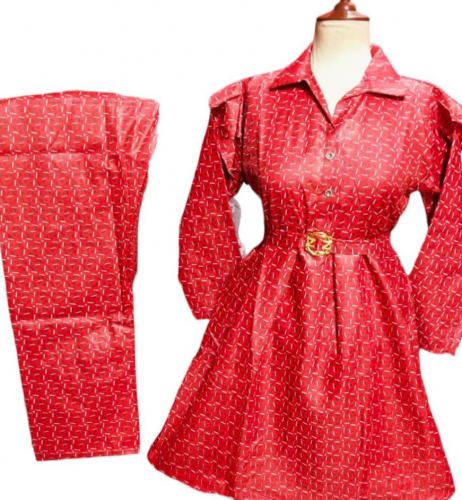 2 PCs Fresh Cotton Printed Suit