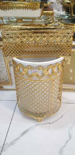 dust bin & tissue box 