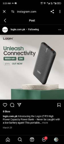 login power Bank 10000mah
