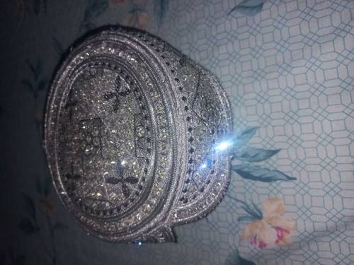 sindhi white zarcon topi original