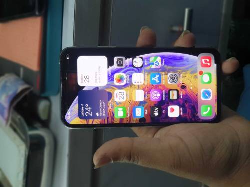 IPHONE XS 64GB PANEL GX , GENIOUN BACK CHANGE , FACE ID OFF 