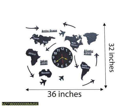 Beautiful Digital Wood Wall clock