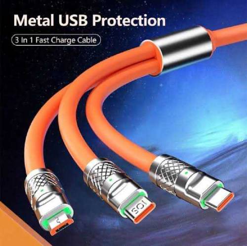mobile charging cable 3 in 1