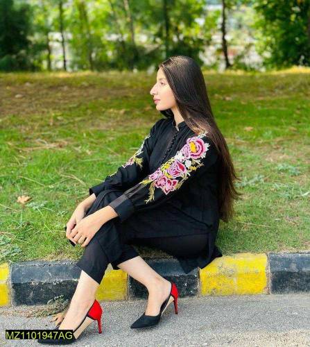 •  Fabric: Arabic Lawn•  Product Type: Suit•  Pattern: Embroidered•  N
