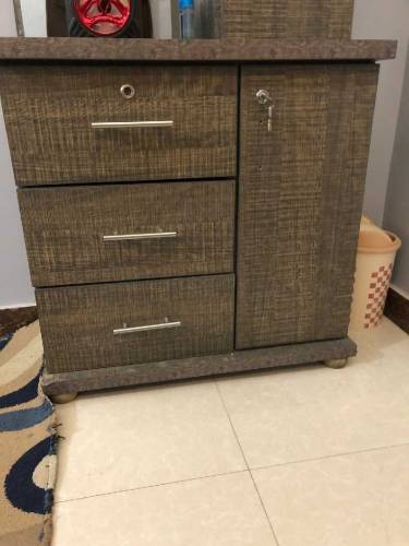 bedroom set in bed dressing table 3 doors cupboard for sale in a good