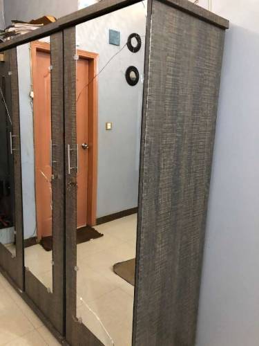 bedroom set in bed dressing table 3 doors cupboard for sale in a good