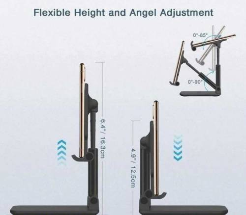 Mini Portable Cell Phone Desk Holder Stand