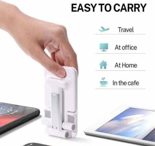 Mini Portable Cell Phone Desk Holder Stand