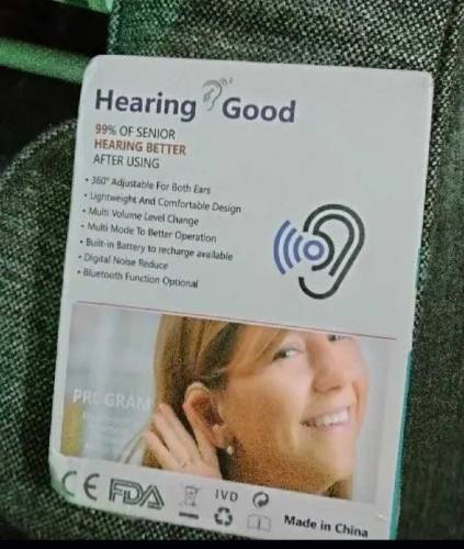 rechargeable hearing aid pair