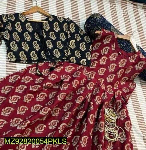 2 piece women's stitched 