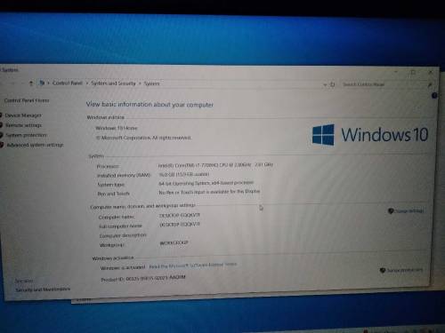 Acer Predator Helios 300 GTX 1060 6gb i7 7700hq
