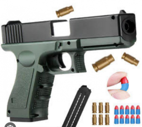 Air Gun With Nerf Bullets