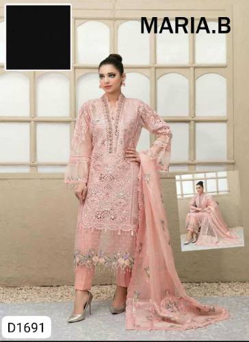 organza full loaded emb on Demanded article 