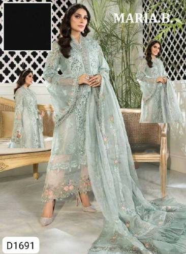 organza full loaded emb on Demanded article 