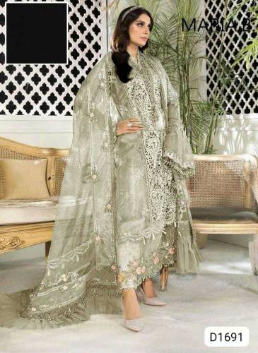 organza full loaded emb on Demanded article 