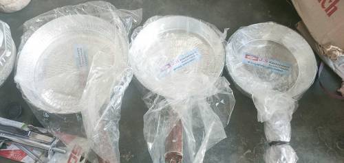 pure silver frying pan, And silver single handle wok also available