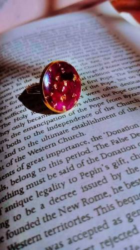 Resin adjustable ring