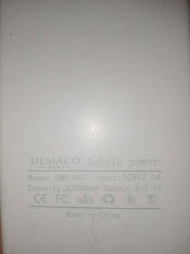 Demco branded powerbank 